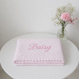 Couverture nuage de douceur - Rose