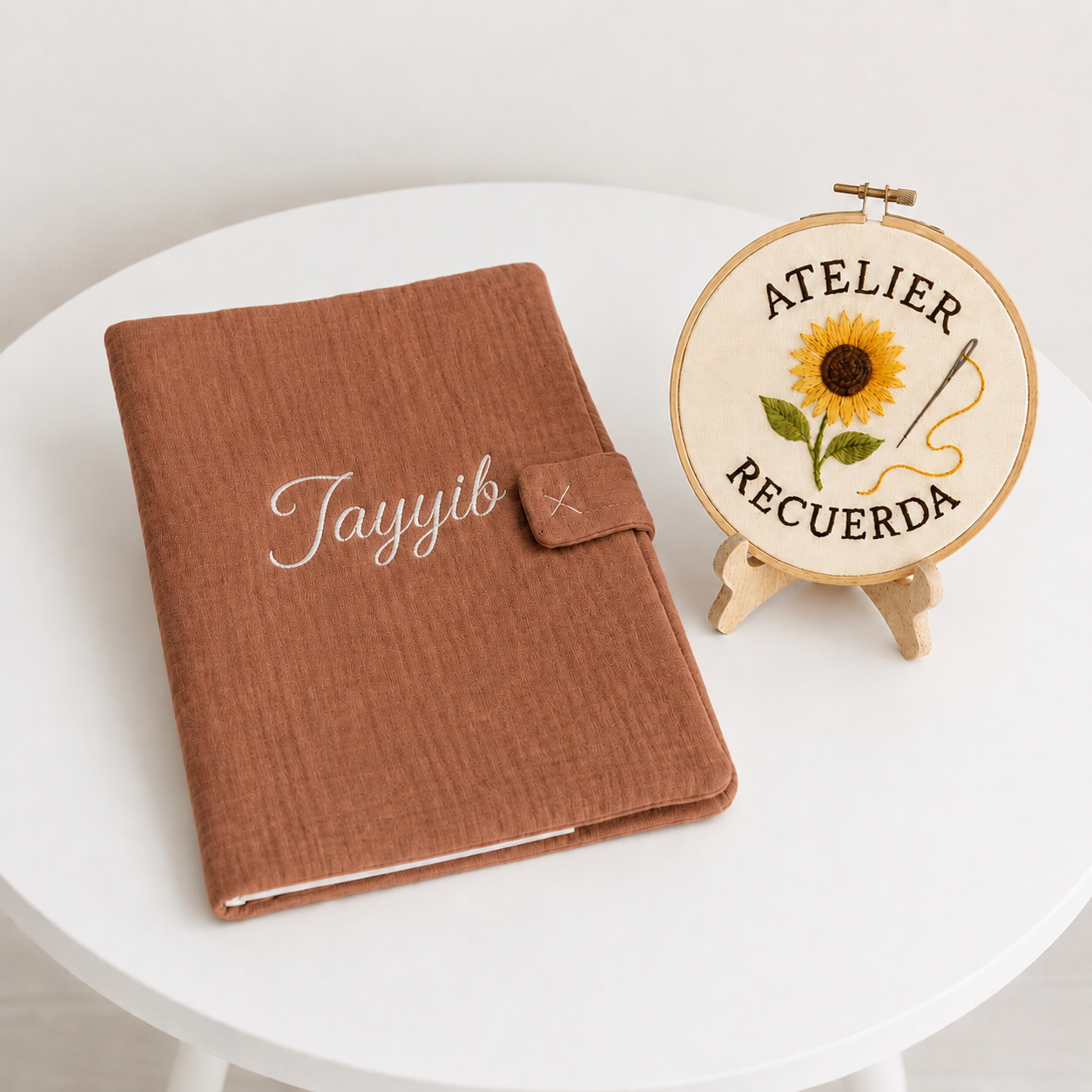 PROTÈGE CARNET DE SANTÉ PERSONNALISÉ - COTON