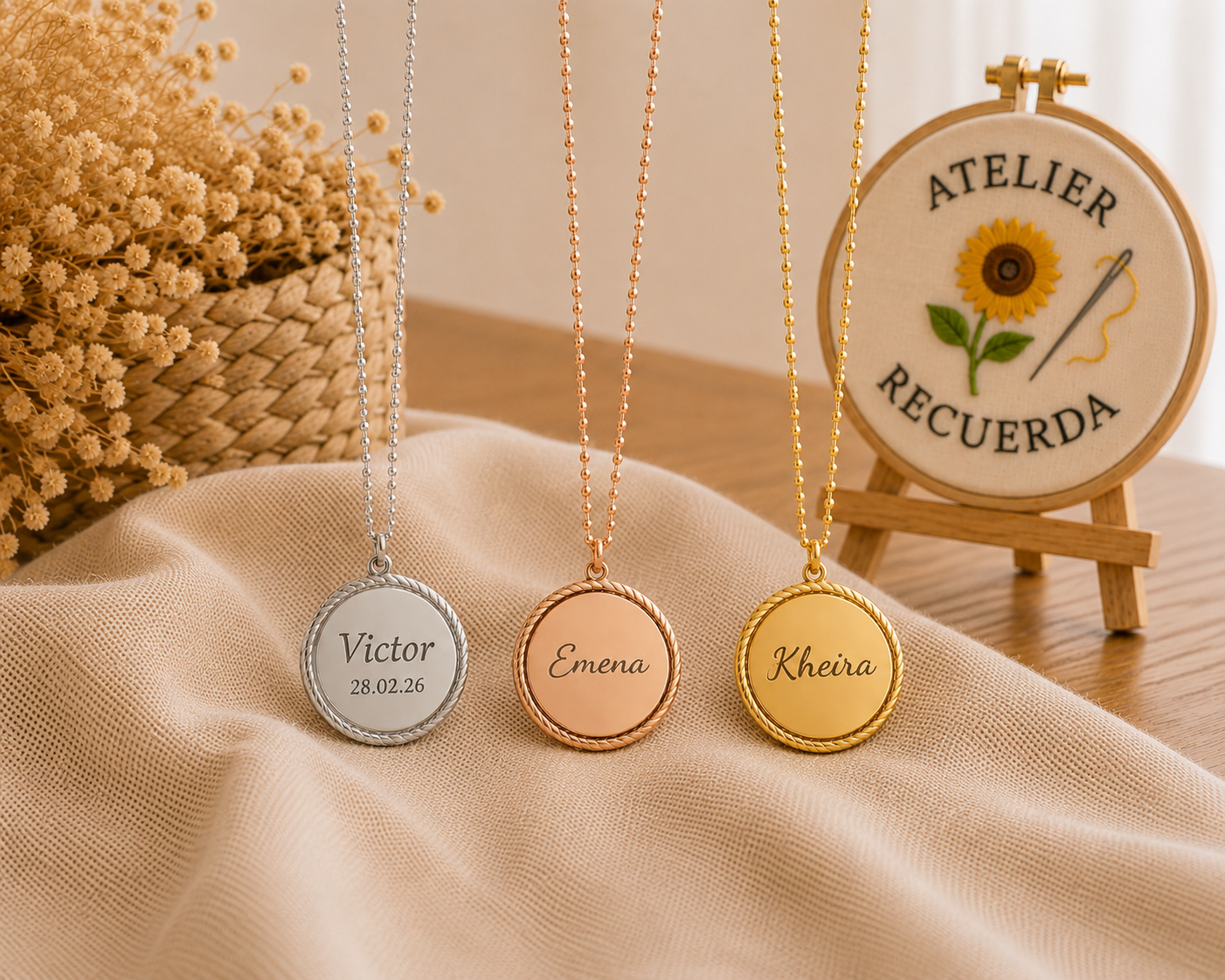 Collier Personnalisé - Médaillon Imperial