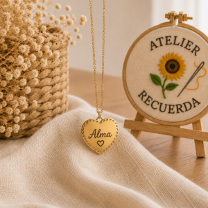 Collier Personnalisé - Coeur Éternel